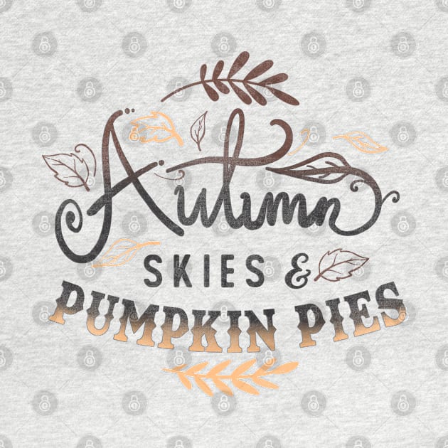 Autumn skies & Pumpkin Pies by LifeTime Design